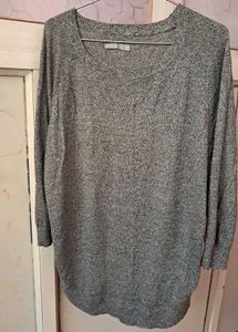 Gray Long Sleeve Pullover