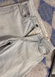Light Wash Wide Leg Jeans