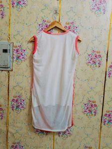 Stylish Sleeveless Kurta with Graphic Print