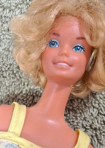 Vintage Barbie beauty secret Doll with Swimsuit