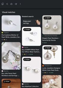 Elegant Pearl Drop Earrings