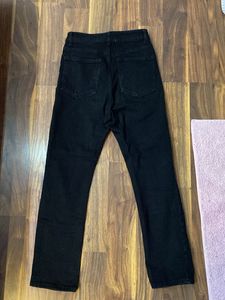 H&amp;M Black Straight fit Jeans New