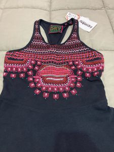 Superdry LEAH EMB SKATER DRESS