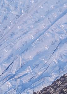 Light Blue Printed Kurta