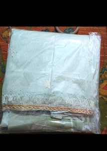 Unstitched Full Dress With Dupatta