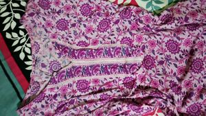 Beautiful Pink Kurti Women