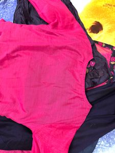 Two Layered Suit Set Mirror Embroidery Dupatta