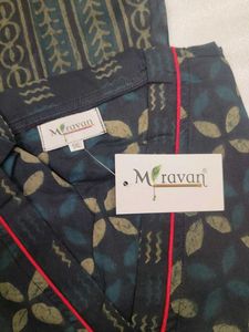 MIrvana Stylish Printed Cotton Night Suit 5XL