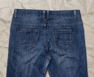 ˖ ࣪⊹๋࣭ ⭑ Vintage Blue Flared Jeans
