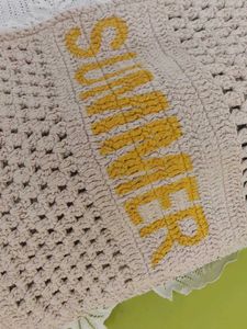 anko Summer Crochet Tote Bag