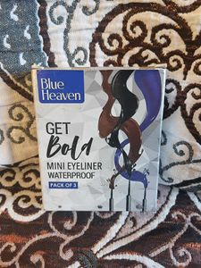 Blue Heaven Mini Waterproof Eyeliner Pack of 3