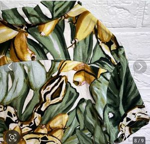H&amp;M Tropical Snake Print Shirt