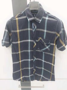 Men's Plaid Short Sleeve Shirt