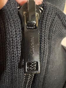 Lacoste Black Half-Zip Pullover