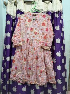Pink Floral Printed coord set