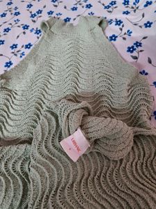 Chic Crochet Mini Dress