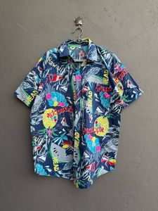 Vintage Hawaiian Shirt - Pineapple Print