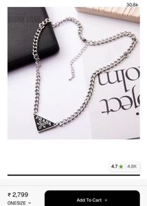 Prada Milano Chain Necklace
