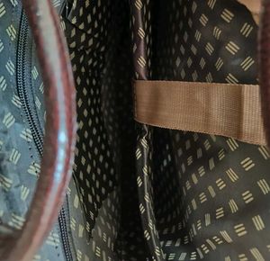 Brown Original Leather Briefcase (Office Bag)