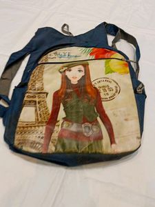 Chic Paris Themed Backpack
