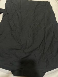 Elegant Black Mandarin Collar kurta