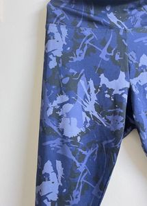 Blue Camo Leggings