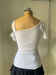 Cutout White Top