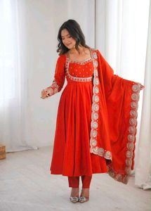 Elegant Pink Kurta Set with Dupatta