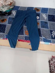Comfortable Blue Casual Pants