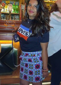 Cute Strechable Skirt with Pockets