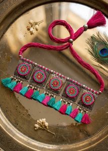 Boho Tassel Choker Necklace