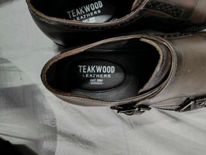 Double Monk Strap Brown Shoes