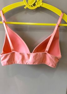 Coral Padded Slip-on Bra