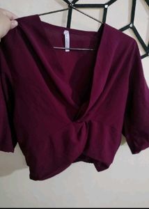 Chic Twist Front Top