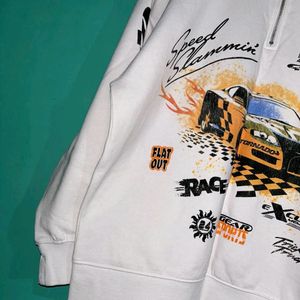 Hnm White Sweatshirt