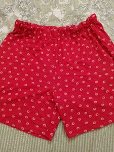 Medium size Red Polka Dot Pajama Set