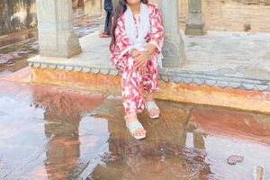 Floral Print Kurta Only