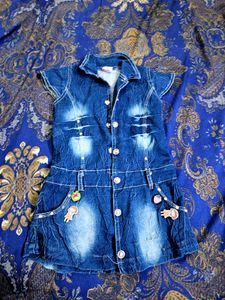 Denim Dress for Girls
