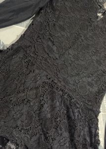 Elegant Black Lace top