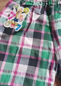 Cute combo Plaid Shorts for boys