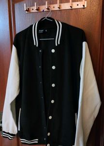 B&amp;W Varsity Jacket