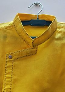 Stylish Yellow Kurta