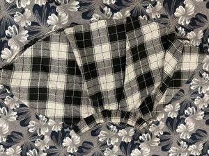 Checked Skater Skirt