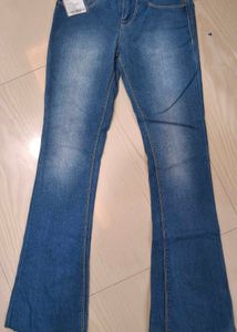 Blue Flare Jeans