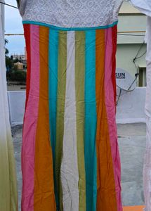 Colorful Striped Kurta set
