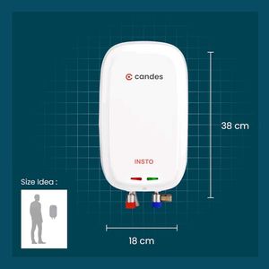 Candes 3L Wall Water Heater - Instant Geyser,