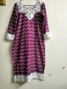 Purple Kurta