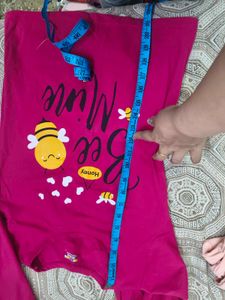 Cute Bee "Bee Mine" Pink T-Shirt