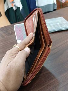 Woodland Learher Wallet Brown
