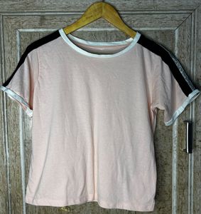 🎀Cute Pink T-Shirt with Sparkle Sleeves